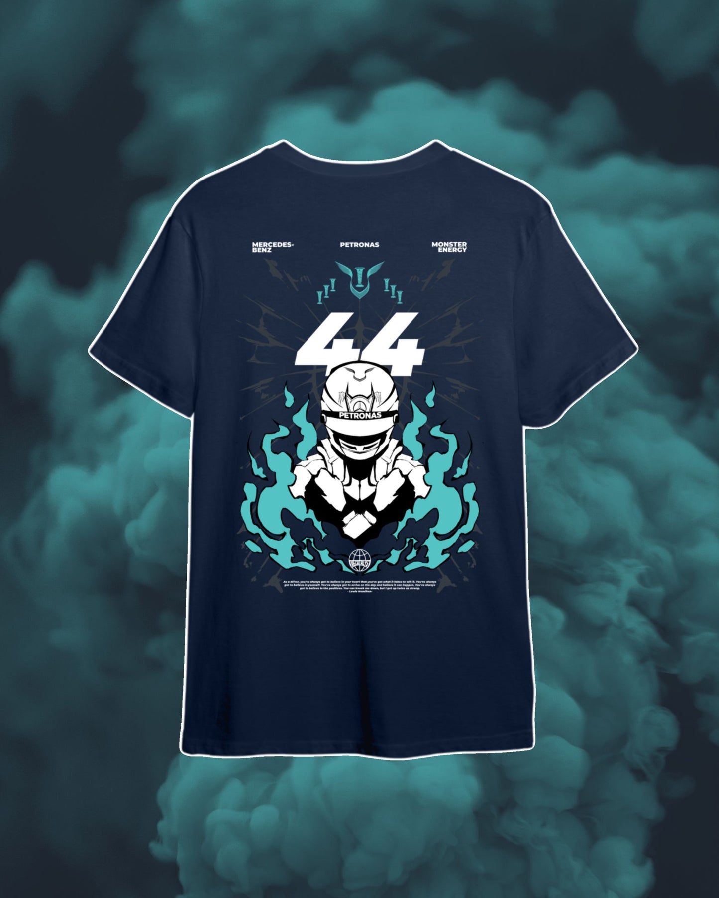 The Triumph Tee - Navy Blue (200 GSM)