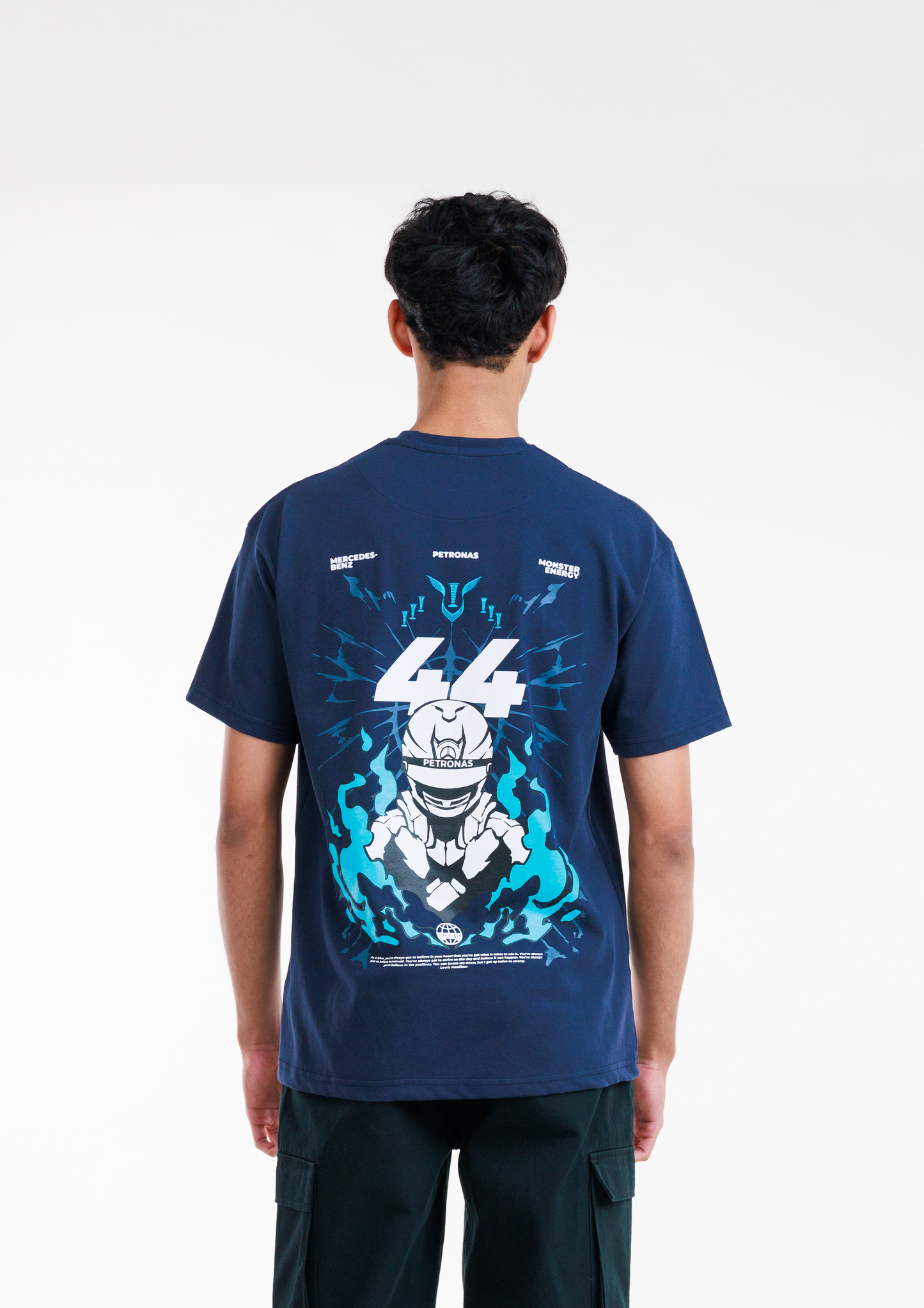 The Triumph Tee - Navy Blue (200 GSM)
