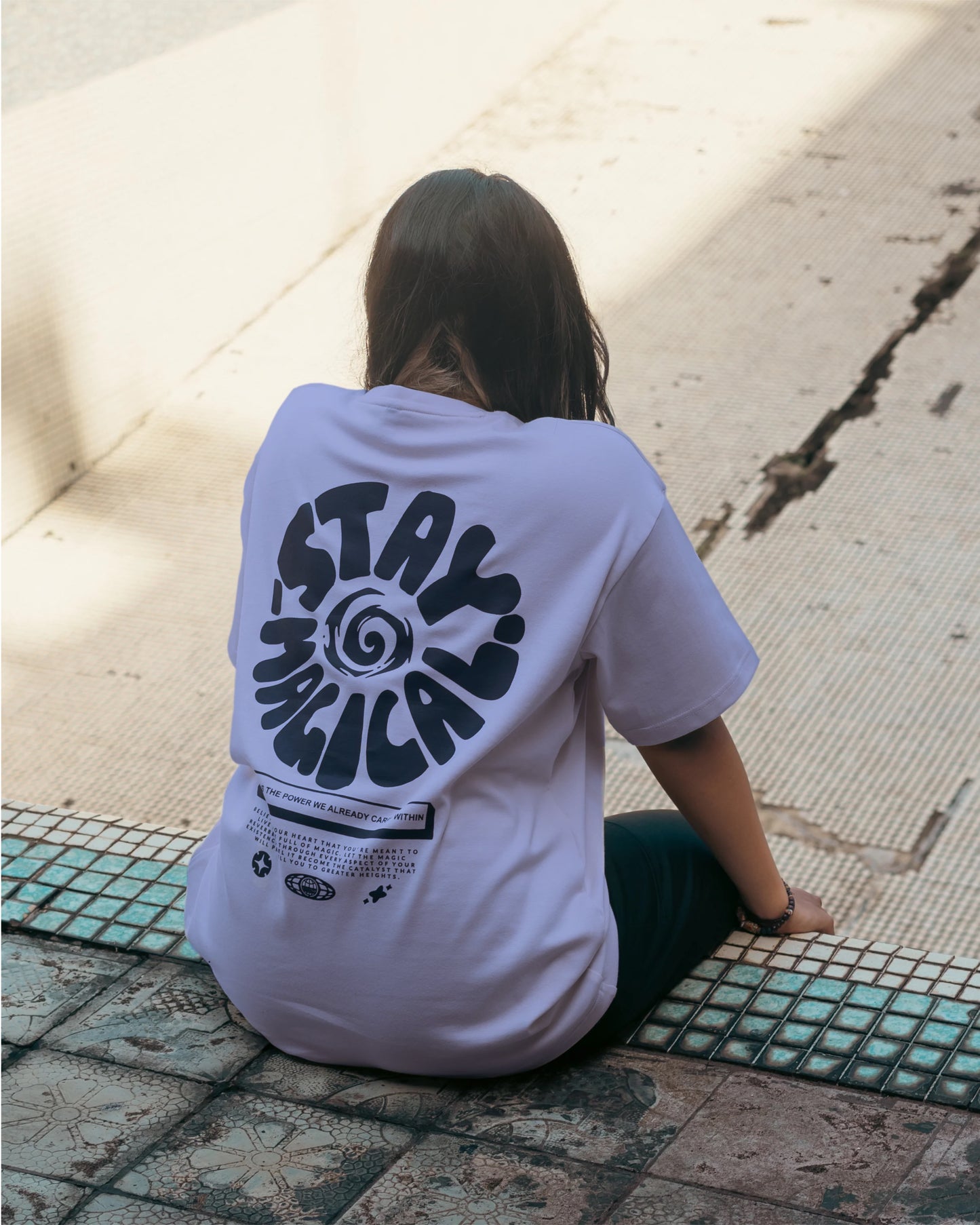 The Stay Magical Tee (200 GSM) - RD
