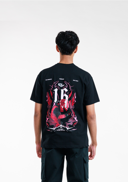 Lord Perceval Tee - Black (180 GSM)